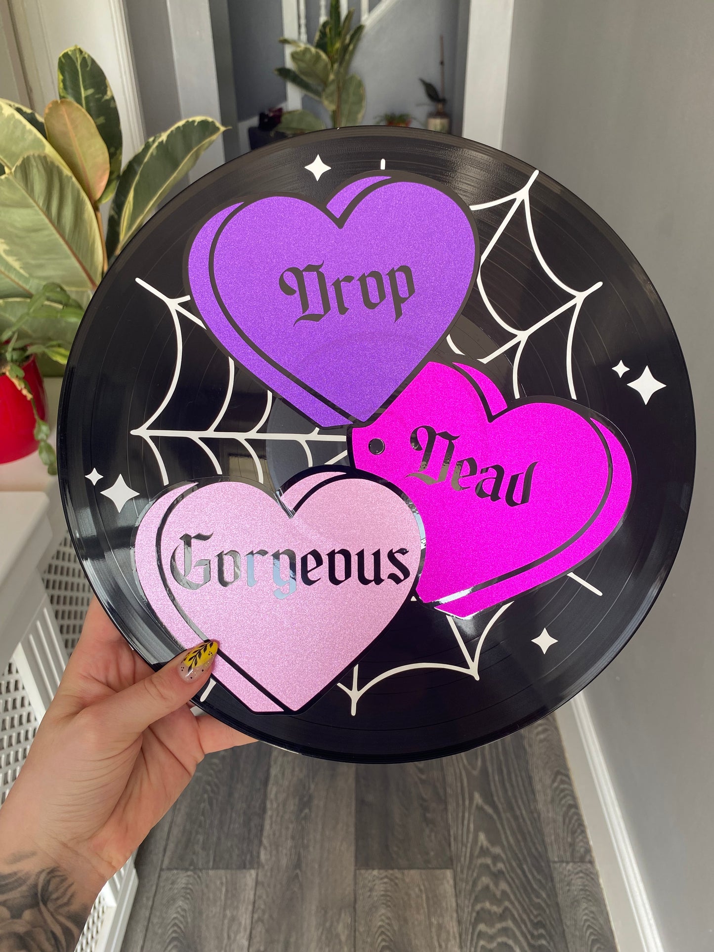 12” Upcycled Vinyl Record