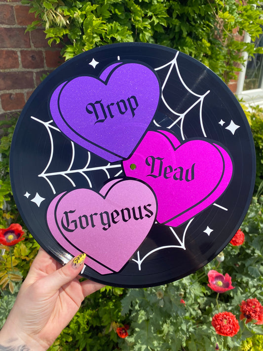 12” Upcycled Vinyl Record