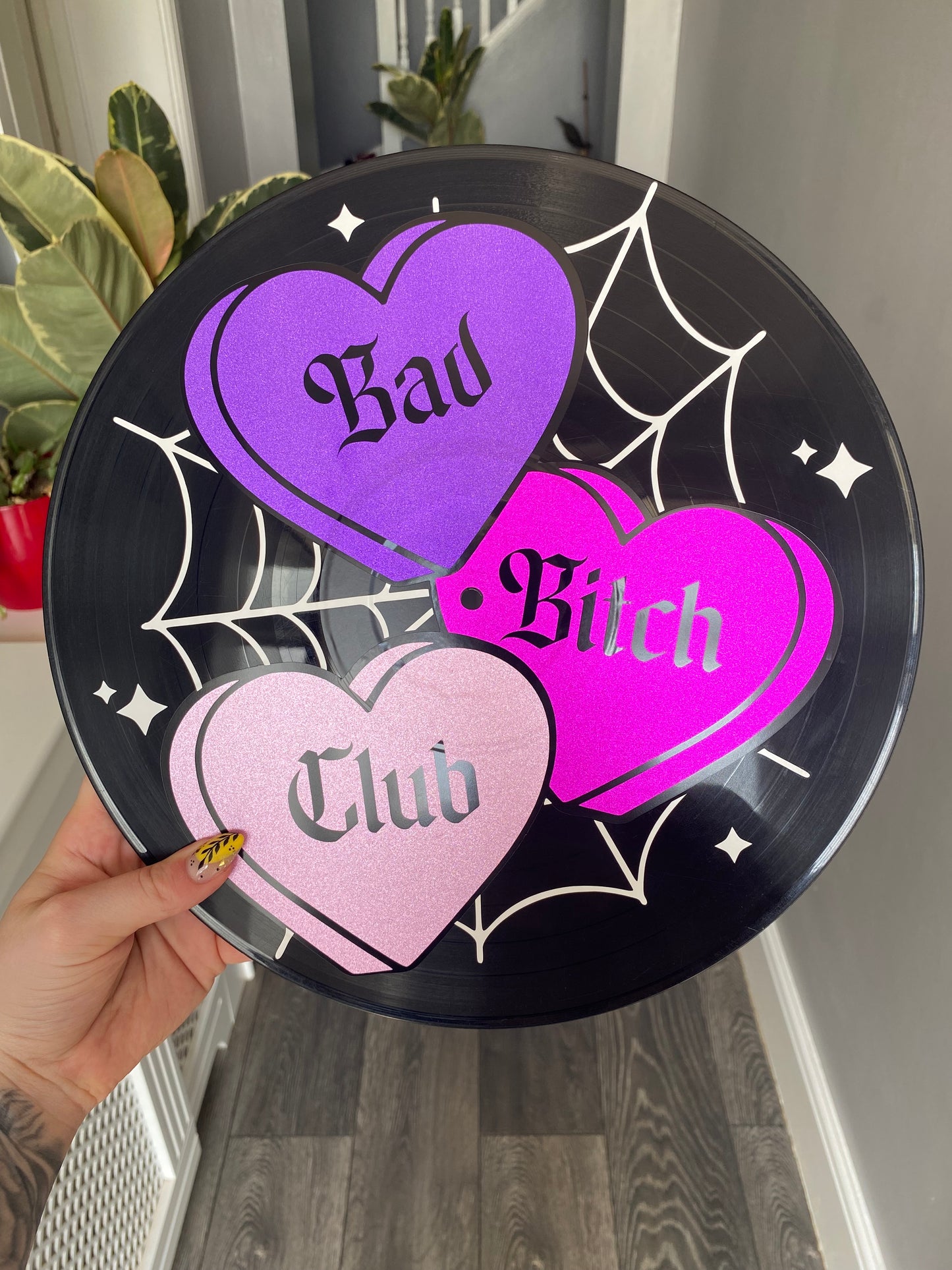 12” Upcycled Vinyl Record