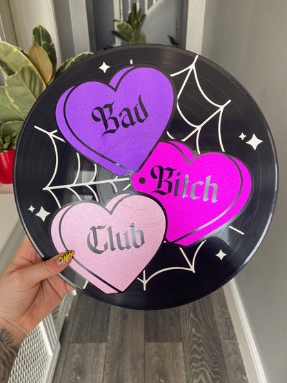12” Upcycled Vinyl Record