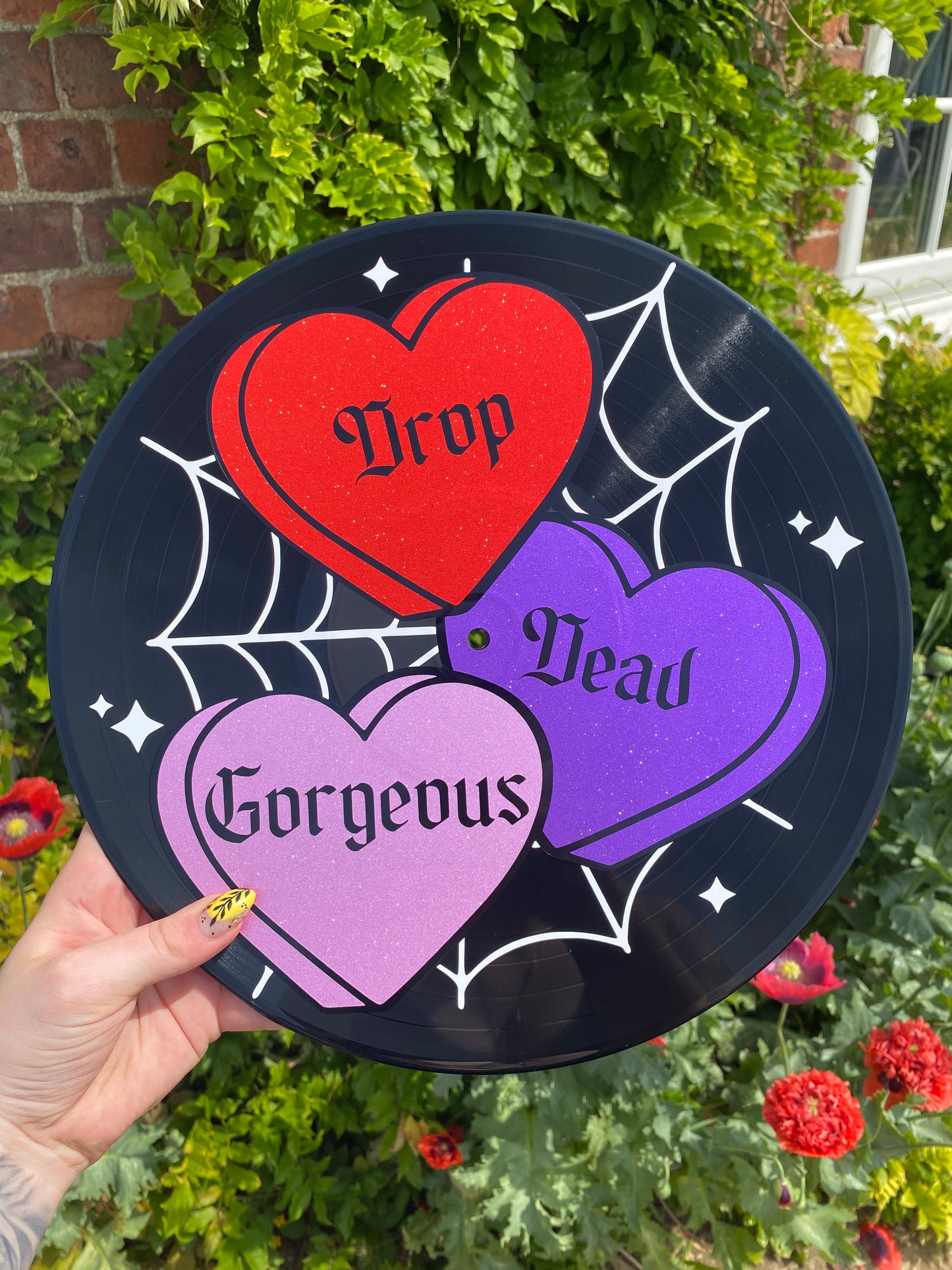 12” Upcycled Vinyl Record
