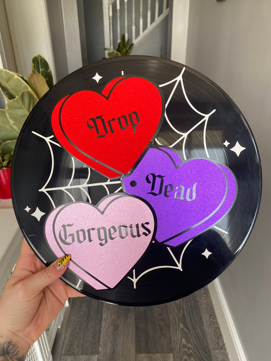 12” Upcycled Vinyl Record